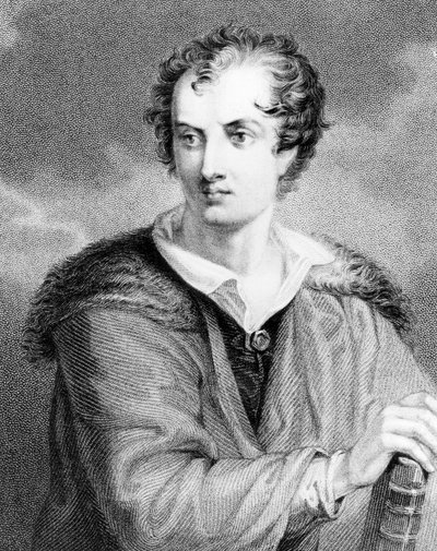 Portrait of George Gordon, 6th Lord Byron of Rochdale by English School